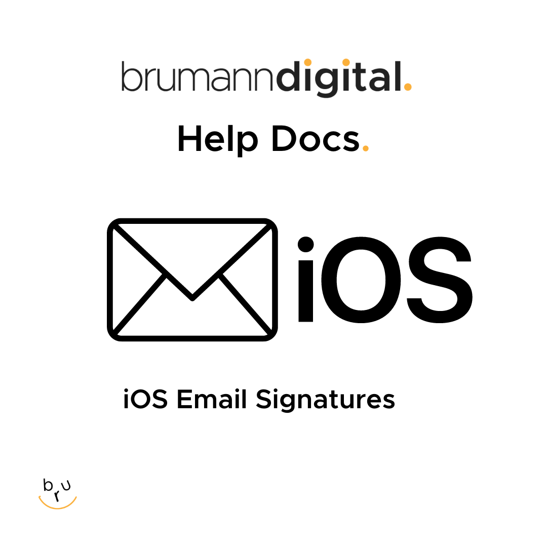 Featured image for “HTML Email Signatures on iOS Device”