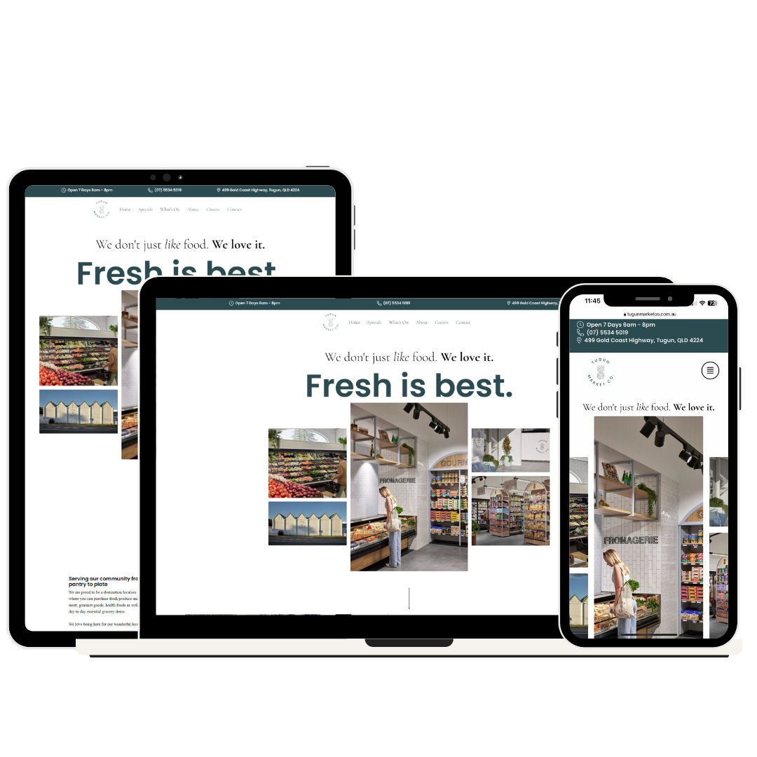 Featured image for “New Website for Tugun Market Co”